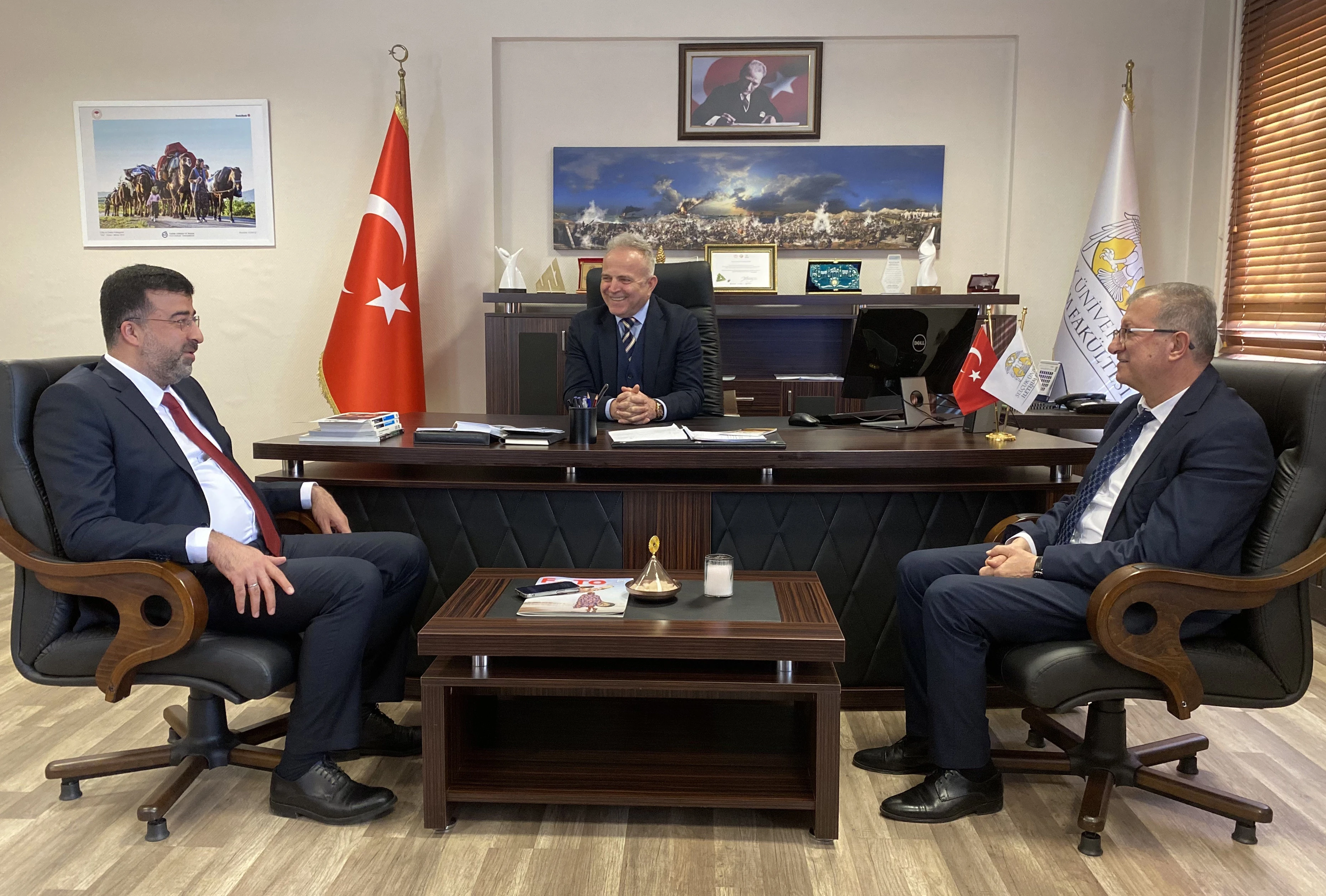 Fakültemize medya temsilcilerinden ziyaret